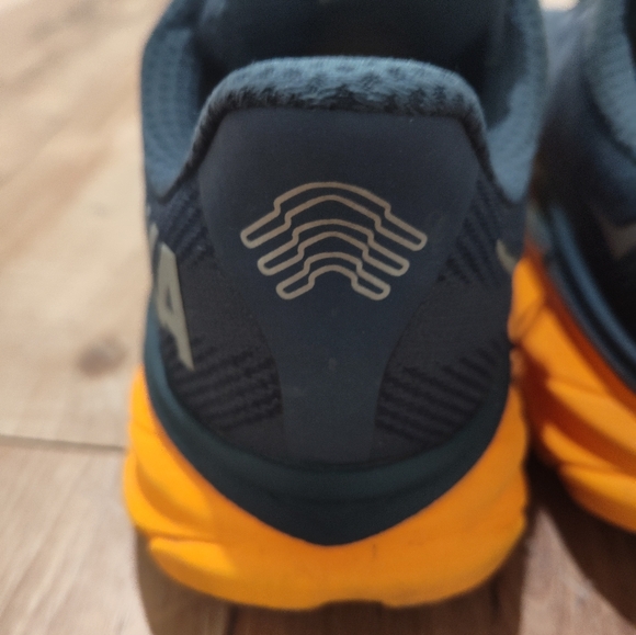 Hoka Men's Navy and Orange Athletic Shoes - Picture 10 of 16